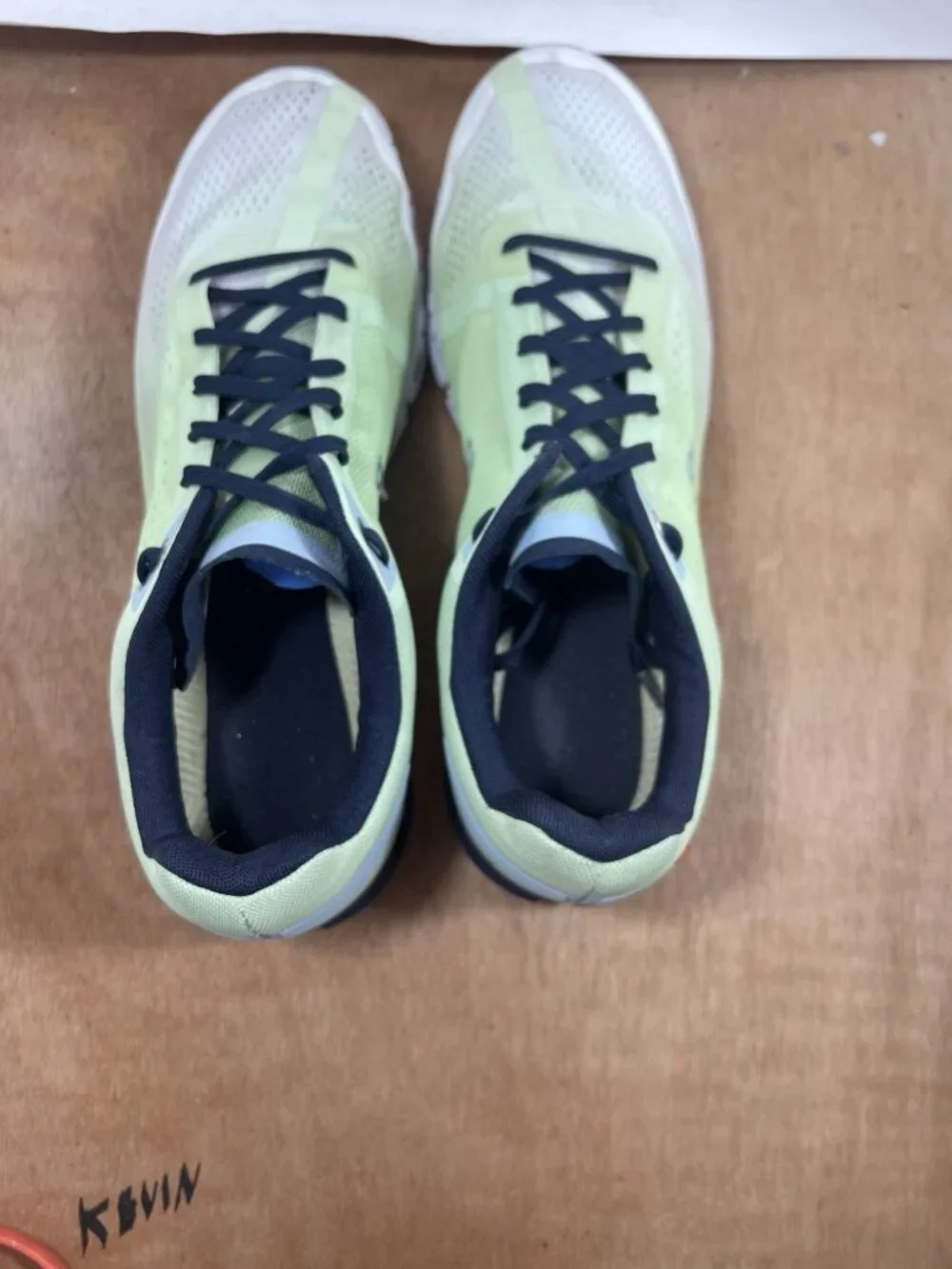 On CloudFlow 3 Mens Size 14 Green Athletic Running Training Shoes Comfort
